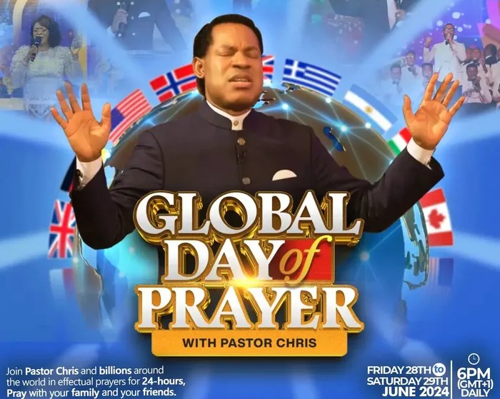  June 2024 Global Day of Prayer with Pastor Chris Beckons